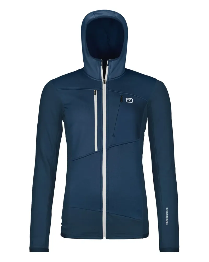 Ortovox Jacke mit Kapuze - Blau Blau