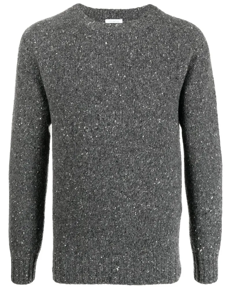 Malo Kaschmirpullover mit Rundhalsausschnitt - Grau Grau