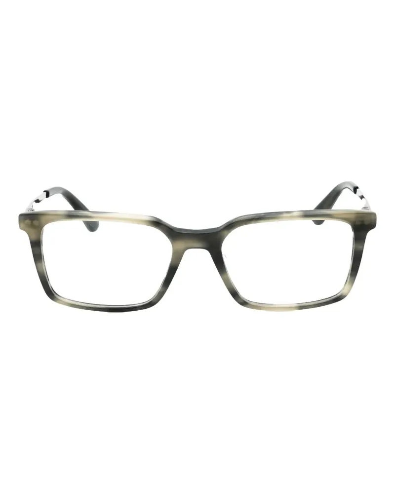 Calvin Klein Brille mit eckigem Gestell - Grau Grau