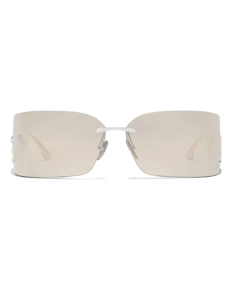 Dolce & Gabbana DG Crystal Sonnenbrille - Silber Silber