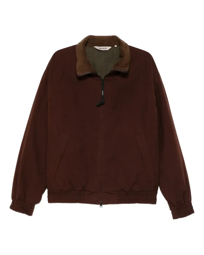ASPESI Stanton Jacke aus Wachs - Braun Braun