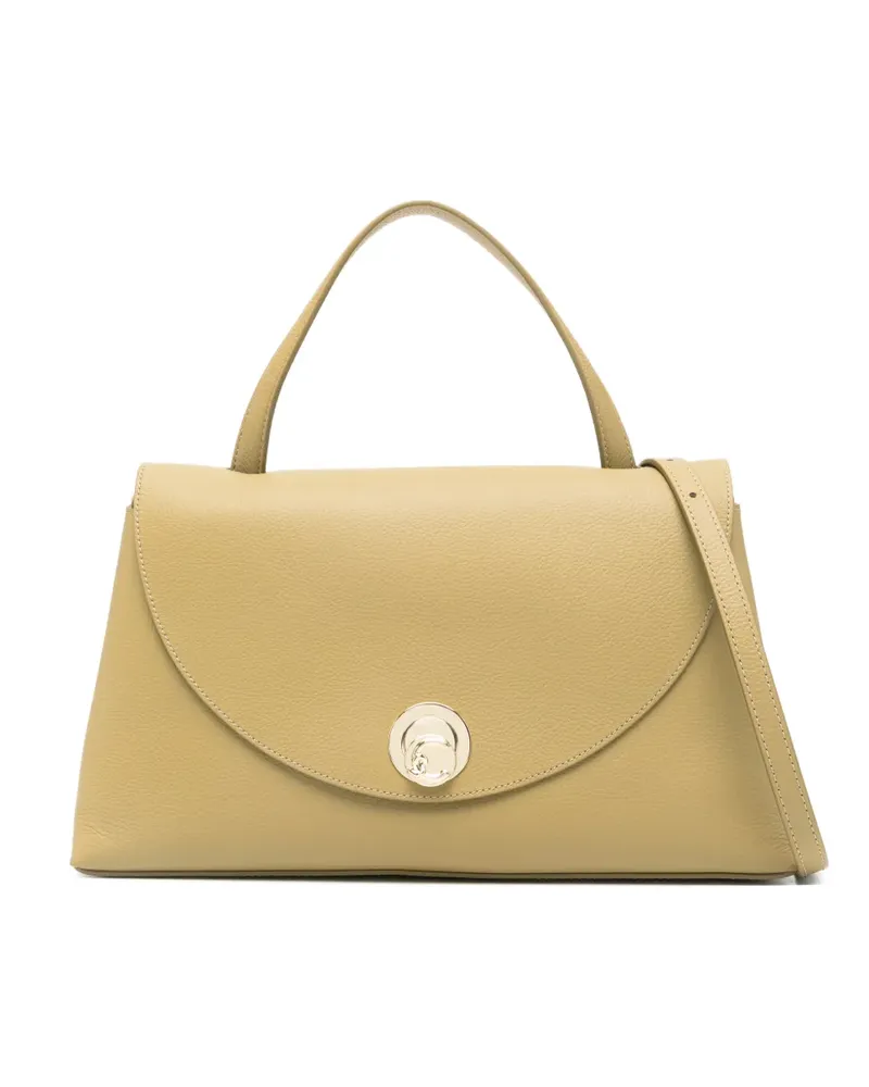 Coccinelle medium Nikla turn-lock tote bag - Grün Grün