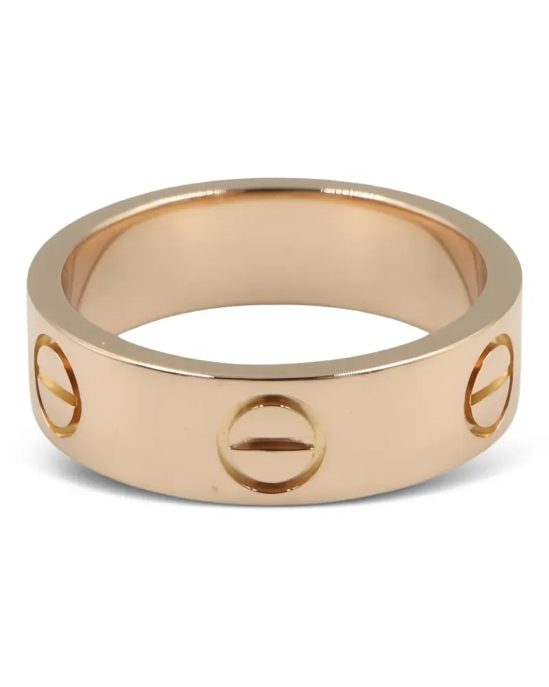Cartier 2010s 18kt Love Rotgoldring - Rosa Rosa