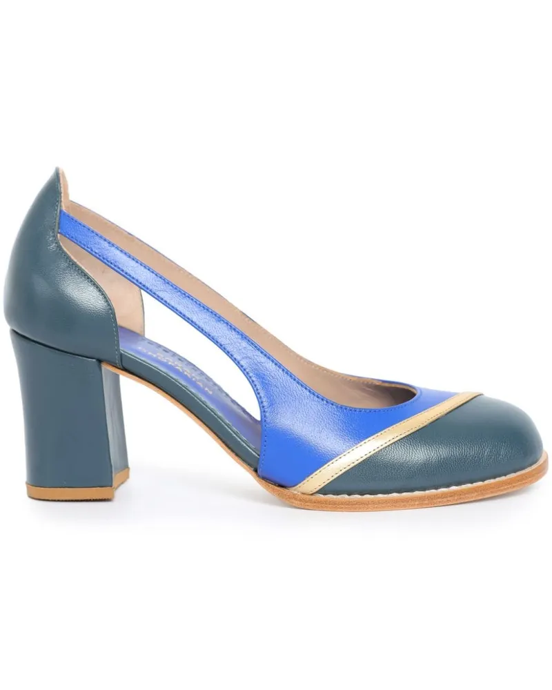 Sarah Chofakian Clark Pumps 65mm - Blau Blau
