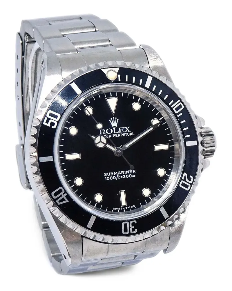 Rolex Submariner 40mm watch - Schwarz Schwarz