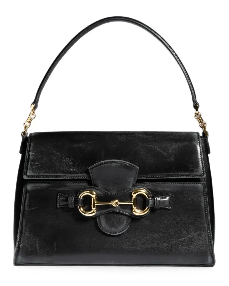 Gucci Horsebit Duomo shoulder bag - Schwarz Schwarz