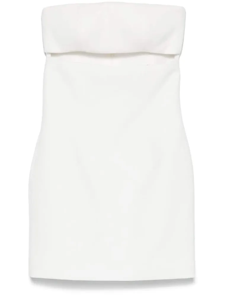 Mônot Margaux Minikleid - Weiß Weiß