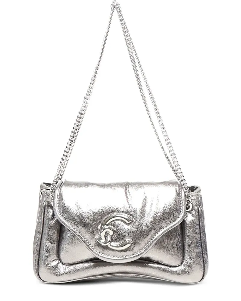 Coccinelle C-Me Schultertasche - Silber Silber