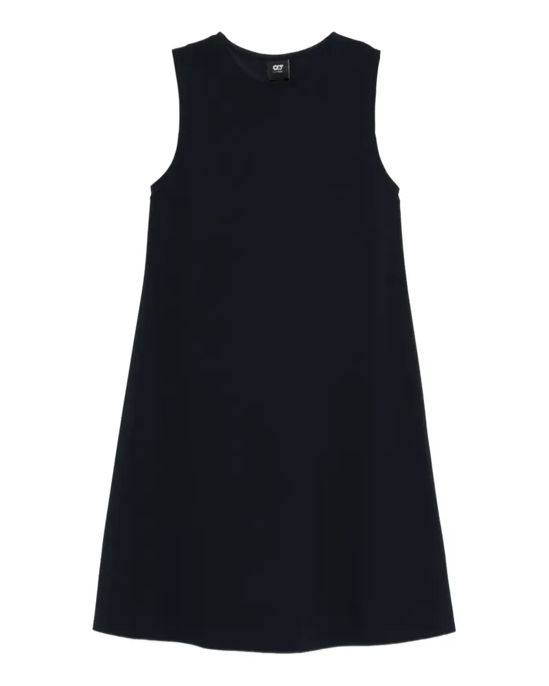 AlphaTauri crew-neck mini dress - Blau Blau