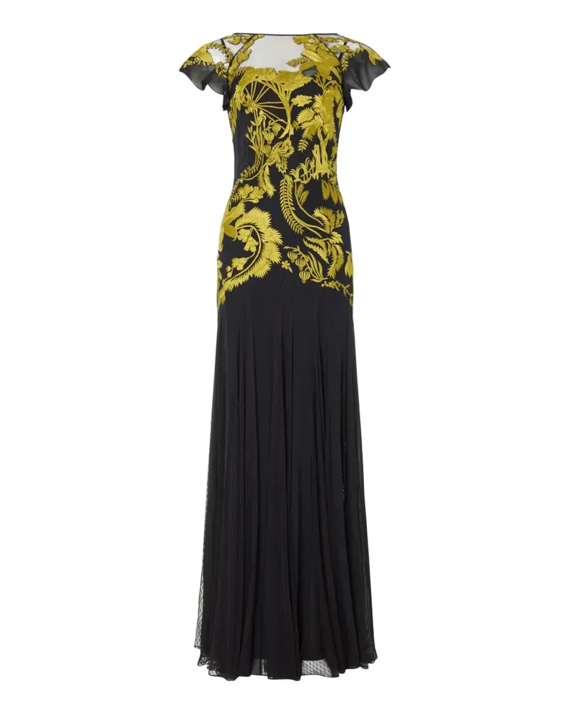 Temperley London Thisbe gown - Schwarz Schwarz