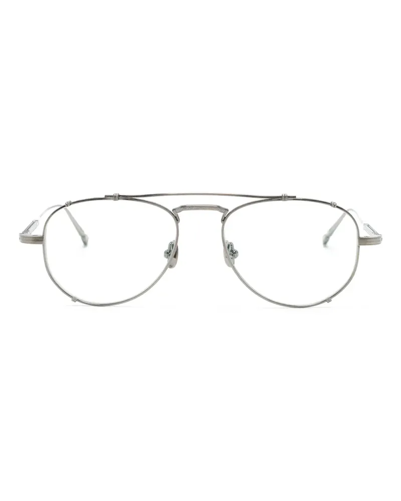MATSUDA M3142 Pilotenbrille - Silber Silber