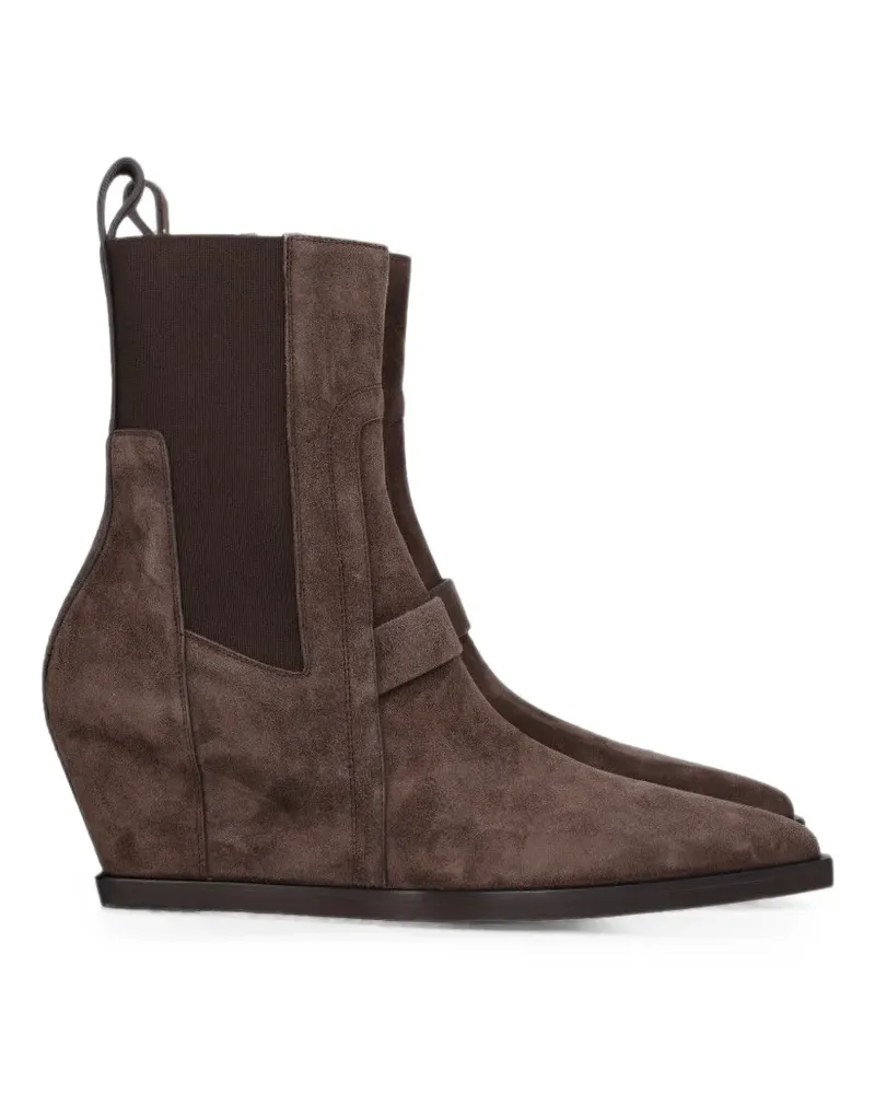 Rick Owens Sharp Wedge ankle boots - Braun Braun