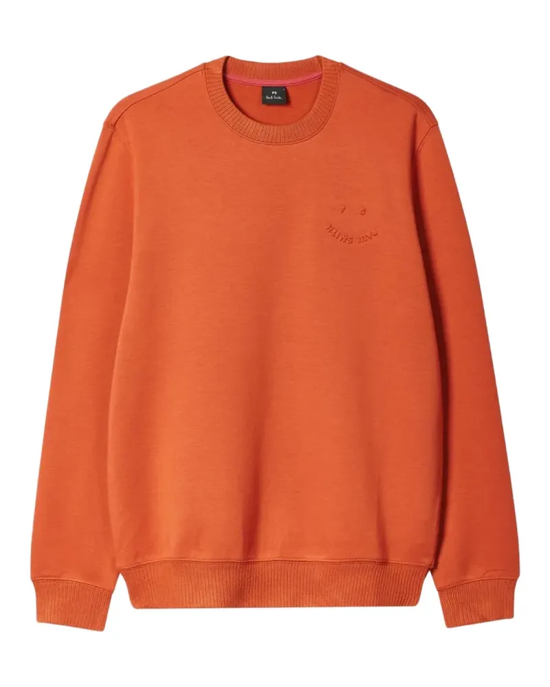 Paul Smith Sweatshirt mit rundem Ausschnitt - Orange Orange