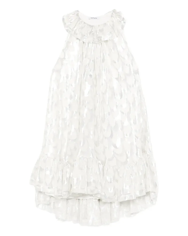 Parlor Minikleid mit Rüschenbesatz - Nude Nude