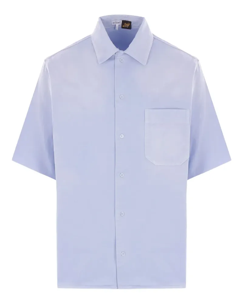 Loewe Hemd mit Anagramm - Blau Blau