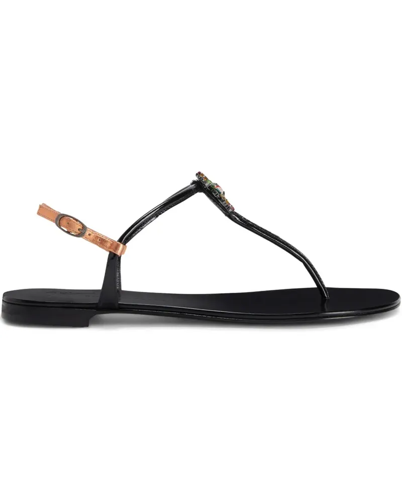 Giuseppe Zanotti Noussa Sandalen - Schwarz Schwarz