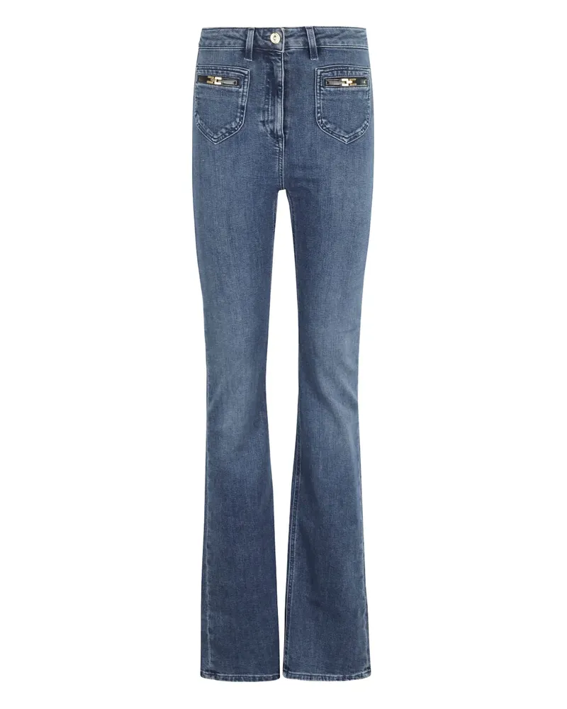 Elisabetta Franchi Ausgestellte Jeans - Blau Blau