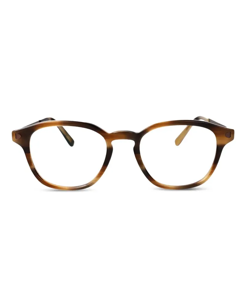 Mykita Yura RX Brille mit rundem Gestell - Braun Braun
