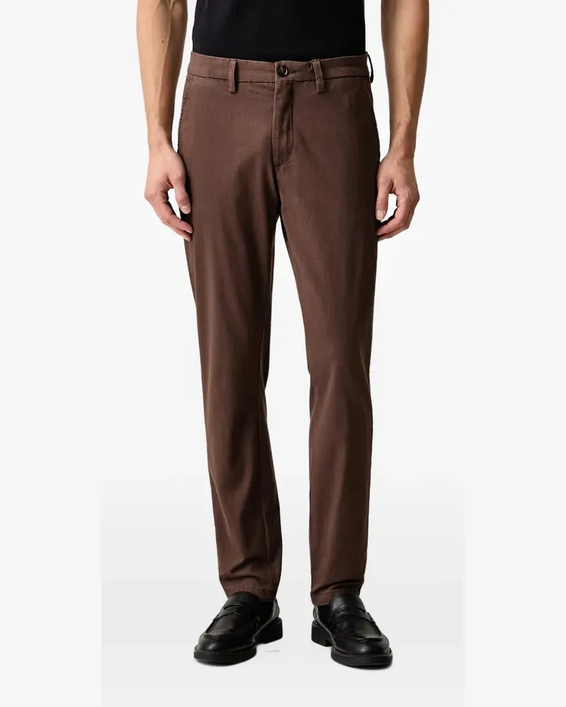 Mos Mosh Hunt button-fastening trousers - Braun Braun