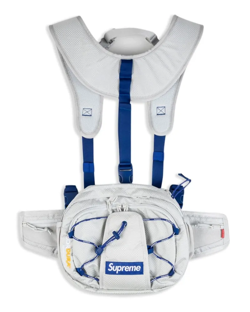 Supreme Being Gürteltasche mit Harness - Grau Grau