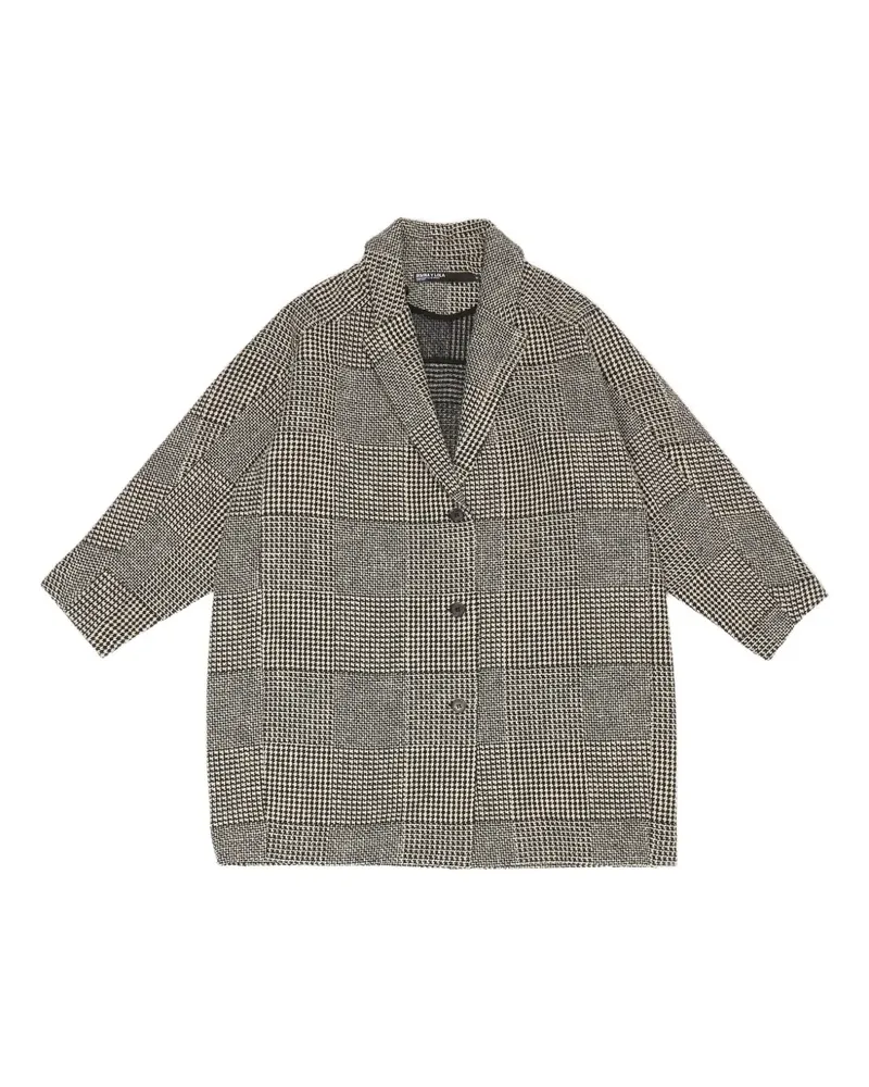 BIMBA Y LOLA Jacke mit Hahnentrittmuster - Schwarz Schwarz