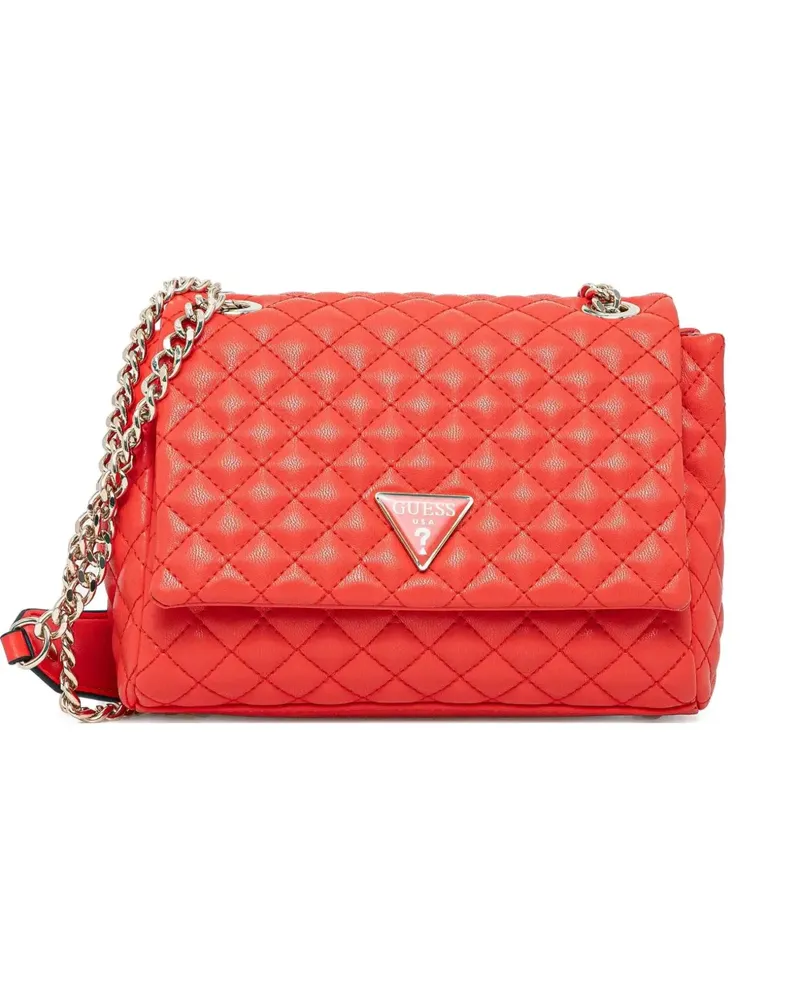 Guess Gesteppte Schultertasche - Rot Rot