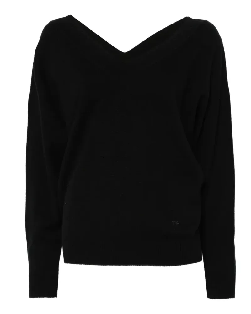 Tom Ford V-neck sweater - Schwarz Schwarz