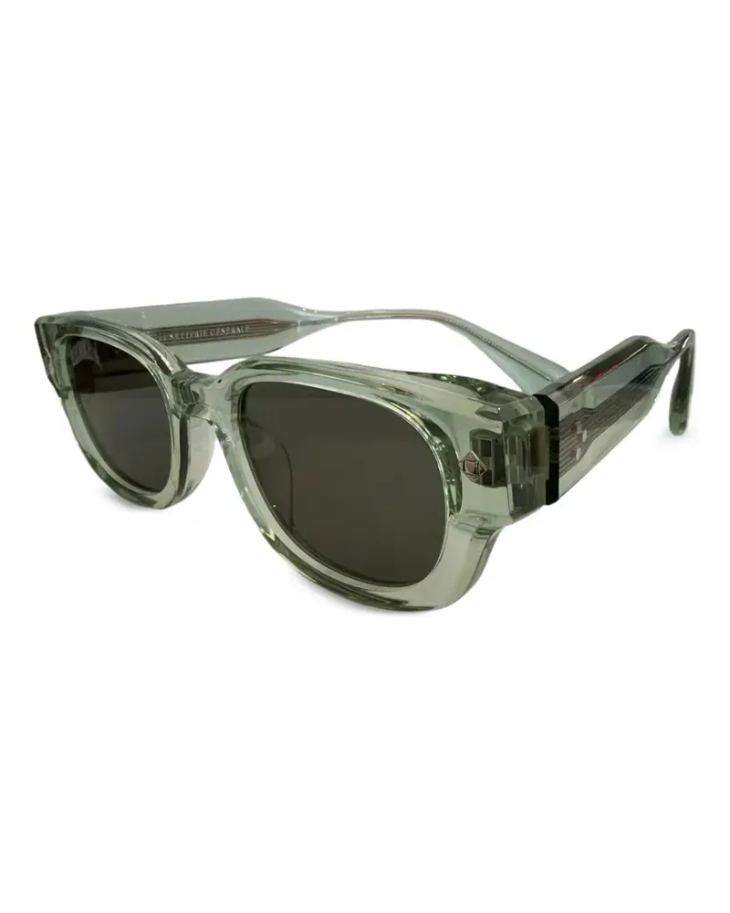 Lunetterie Générale rectangle-frame sunglasses - Grün Grün