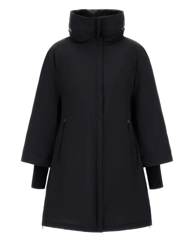 Herno high-neck coat - Schwarz Schwarz