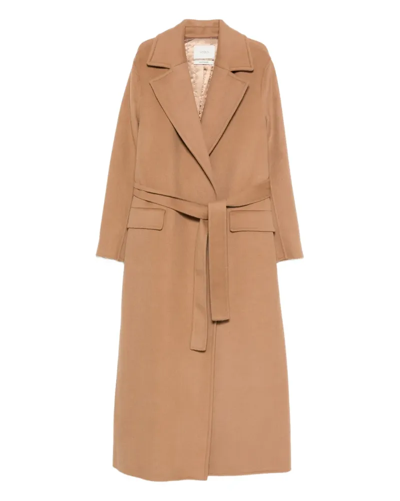 VICOLO Mantel mit Gürtel - Braun Braun