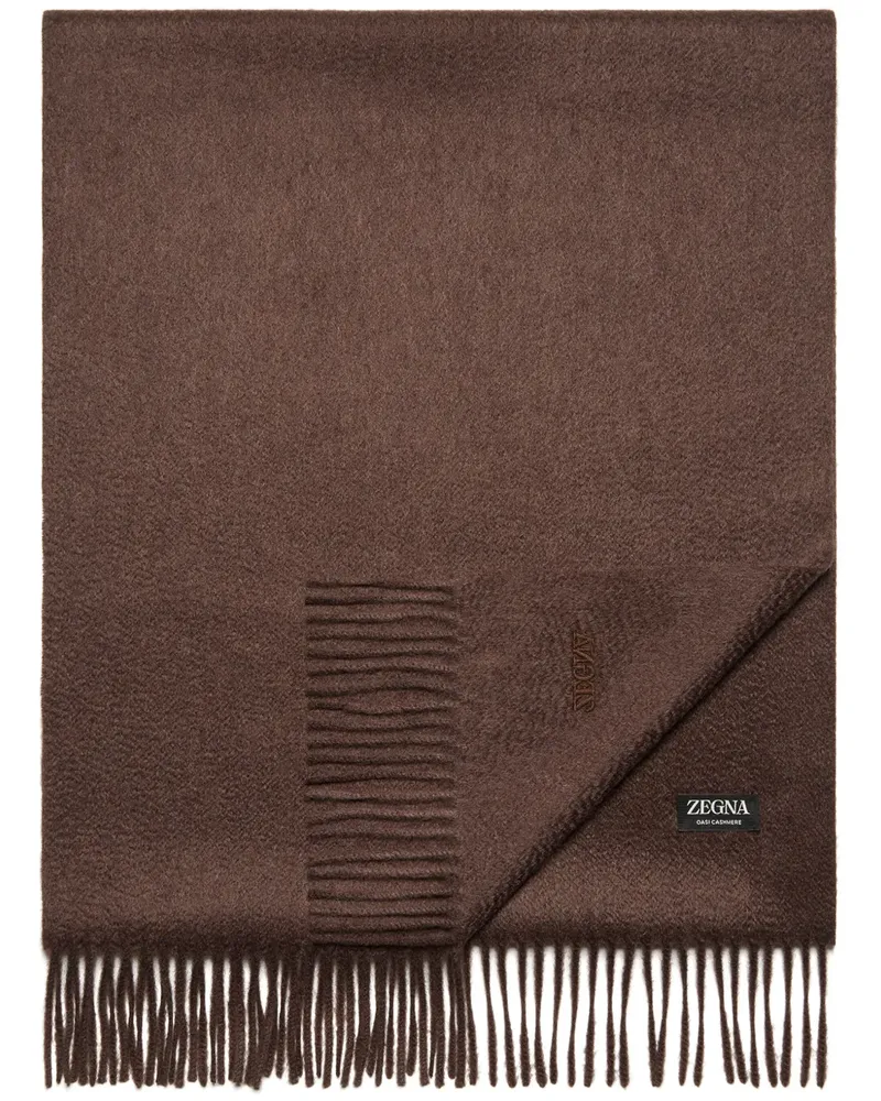 Ermenegildo Zegna Oasi Kaschmirschal - Braun Braun
