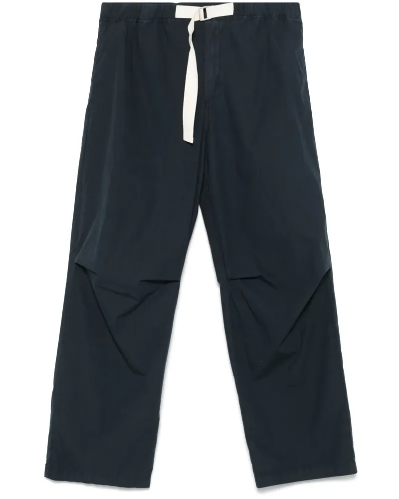 Emporio Armani Gerade Hose - Blau Blau