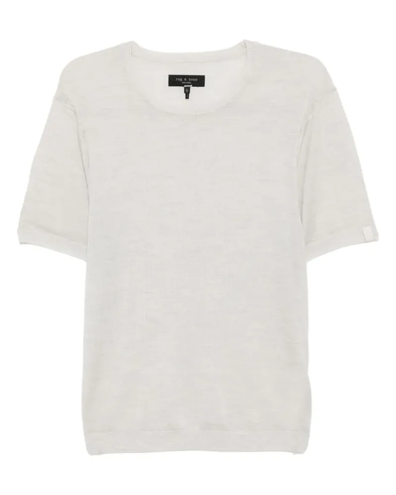 Rag & Bone Aulton T-Shirt - Grau Grau