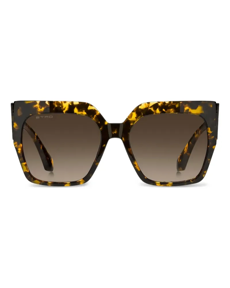 Etro Klassische Sonnenbrille - Braun Braun