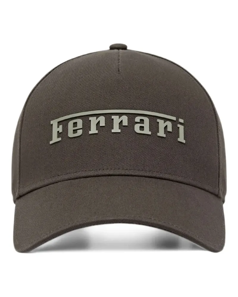 Ferrari Baseballkappe mit Logo - Braun Braun