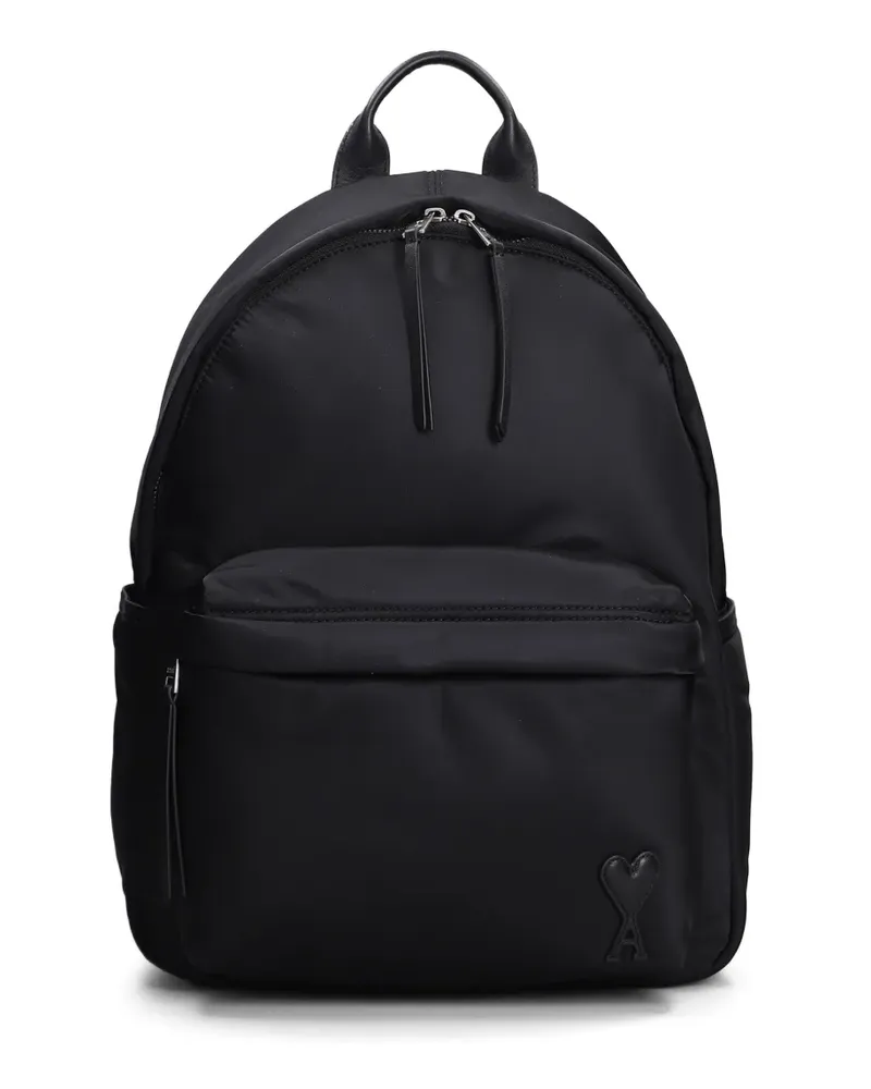 AMI Paris Marcel backpack - Schwarz Schwarz