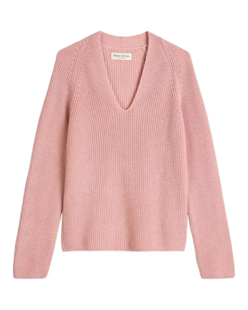 Marc O'Polo Pullover mit V-Ausschnitt - Rosa Rosa