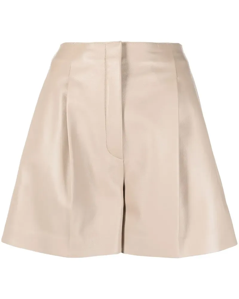 Fendi Shorts mit hohem Bund - Nude Nude