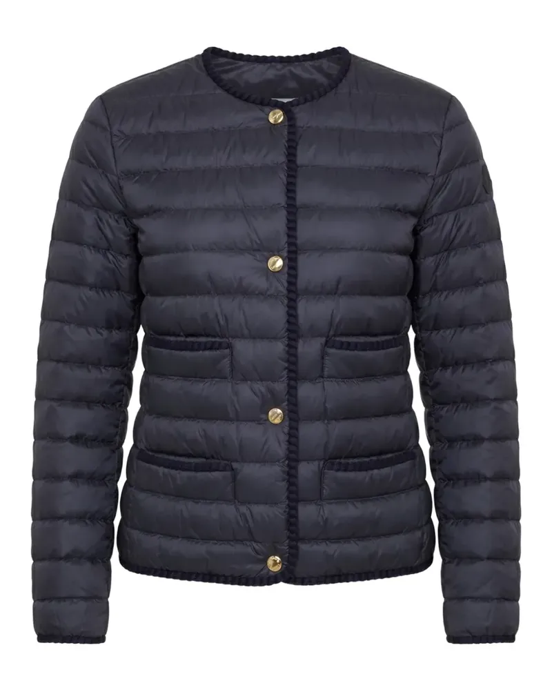 Moncler Circaete quilted braided-trim jacket - Blau Blau