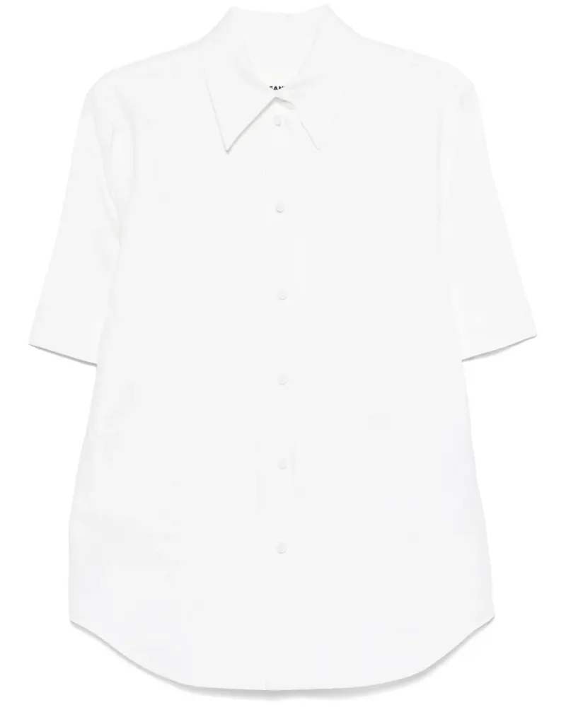 Jil Sander Hemd aus Leinen - Weiß Weiß