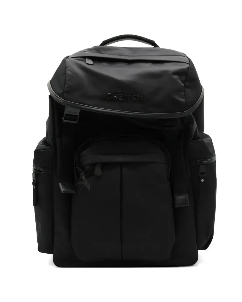 Premiata zip backpack - Schwarz Schwarz
