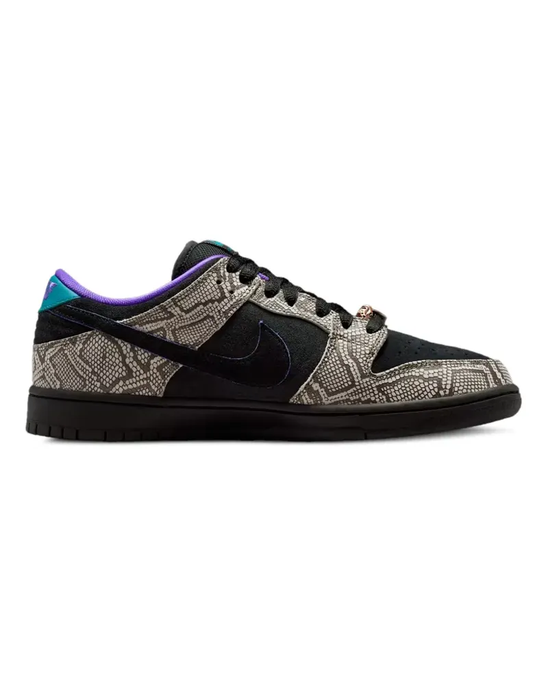 Nike x Dashawn Jordan SB Dunk Low Sneakers mit Schlangenmuster - Grau Grau