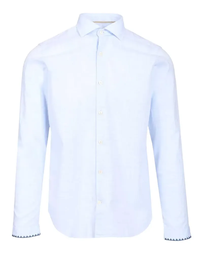 Al Duca D’Aosta 1902 Klassisches Hemd - Blau Blau