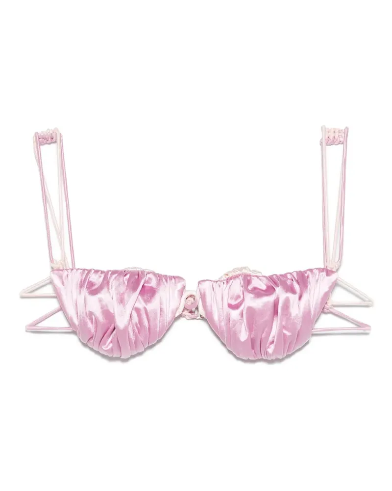 Isa Boulder Swinger Bikinioberteil - Rosa Rosa