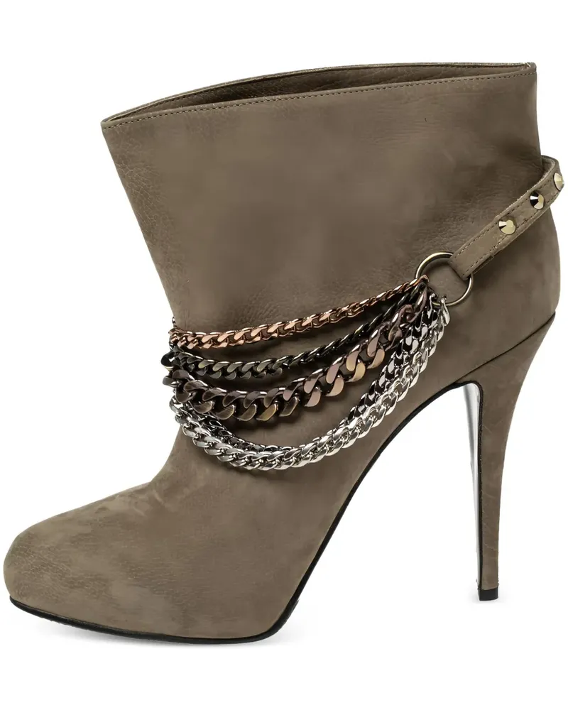 Le Silla Stiefel mit Absatz 130mm - Grau Grau