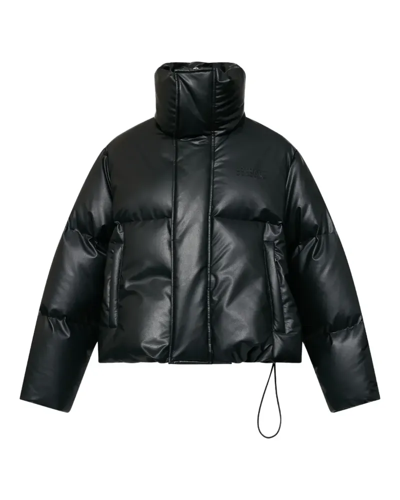 Maison Margiela padded faux leather jacket - Schwarz Schwarz