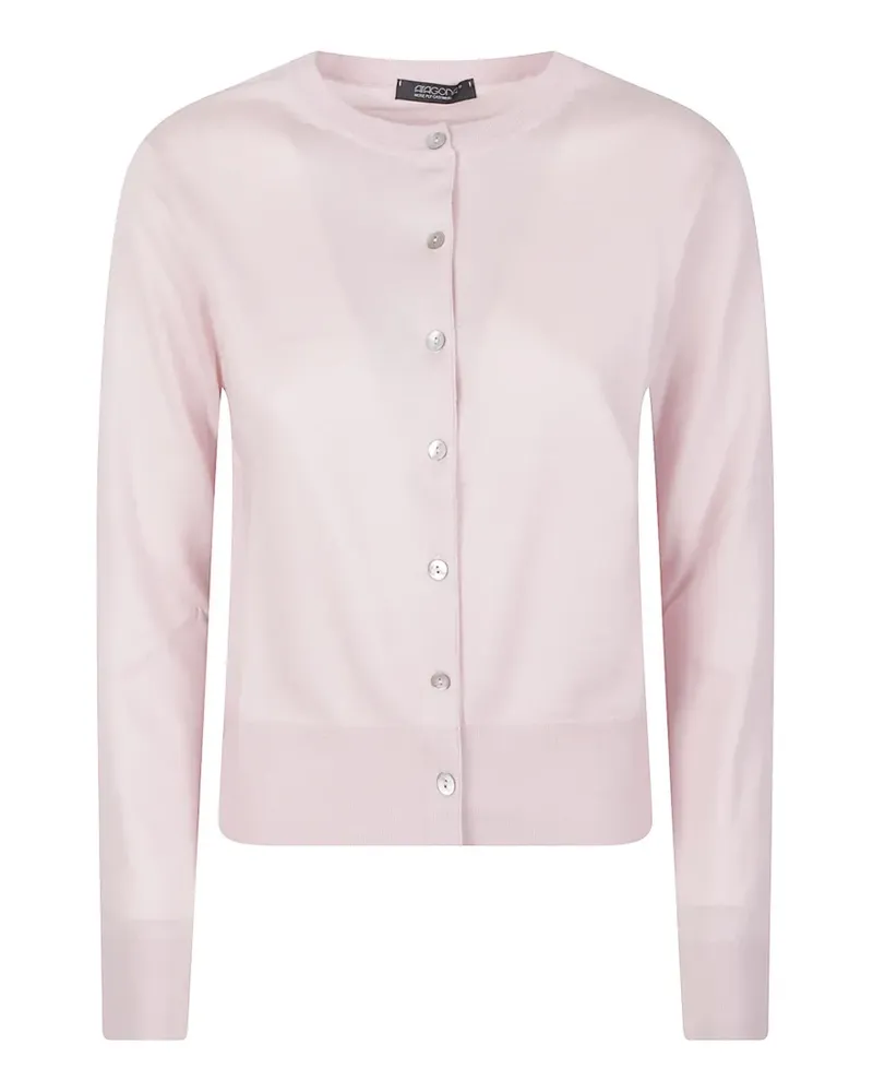 ARAGONA button-up cardigan - Rosa Rosa