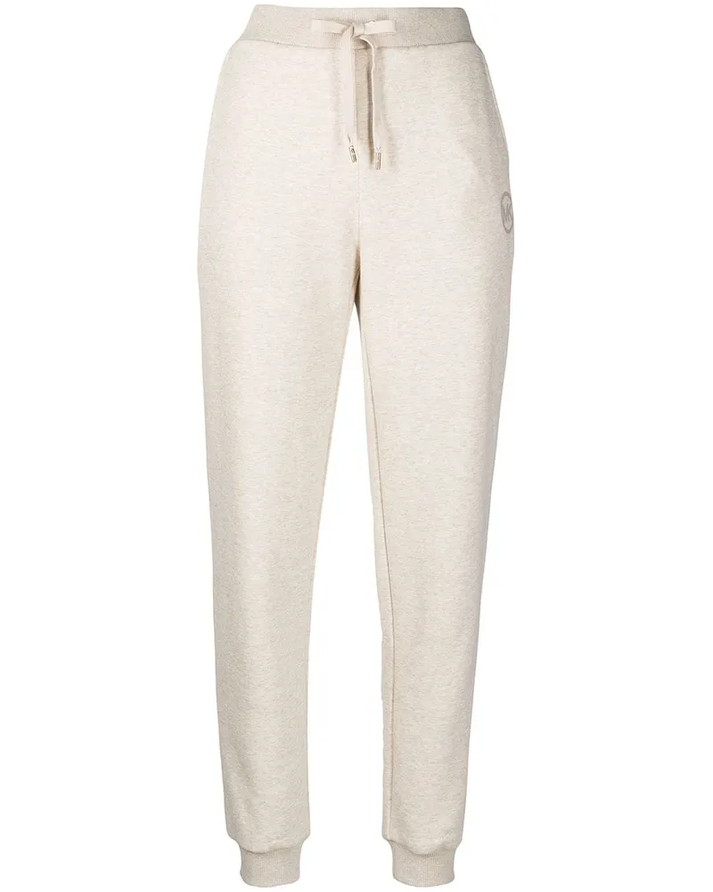 Michael Kors Jogginghose mit Logo-Print Nude