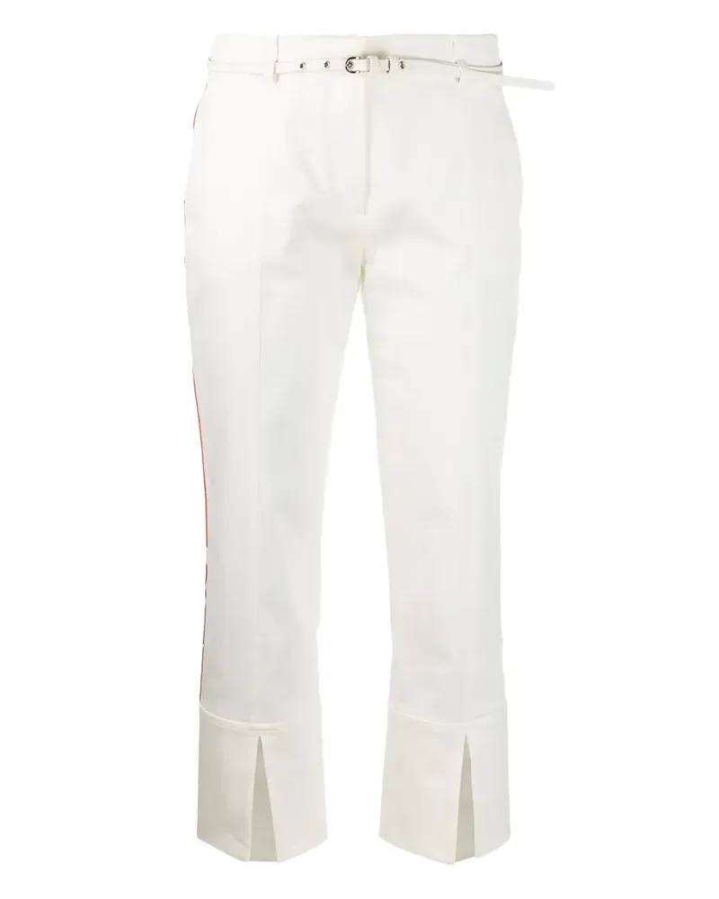 Emilio Pucci Cropped-Hose mit Saumschlitz - Weiß Weiß
