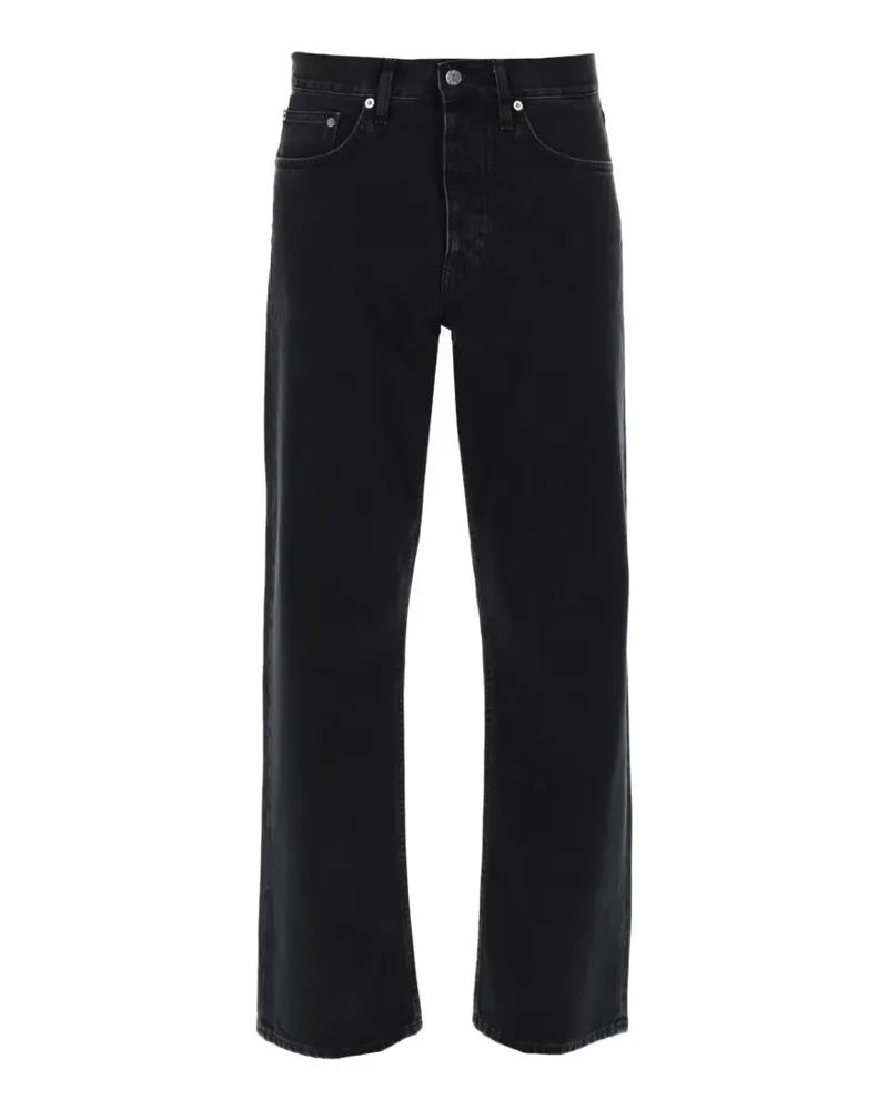 Sunflower button-up straight-leg jeans - Schwarz Schwarz